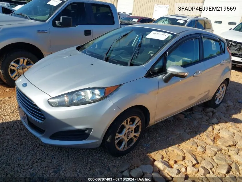 3FADP4EJ9EM219569 2014 Ford Fiesta Se