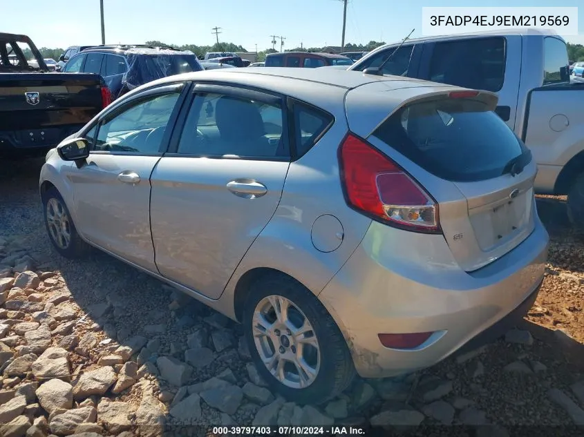 3FADP4EJ9EM219569 2014 Ford Fiesta Se