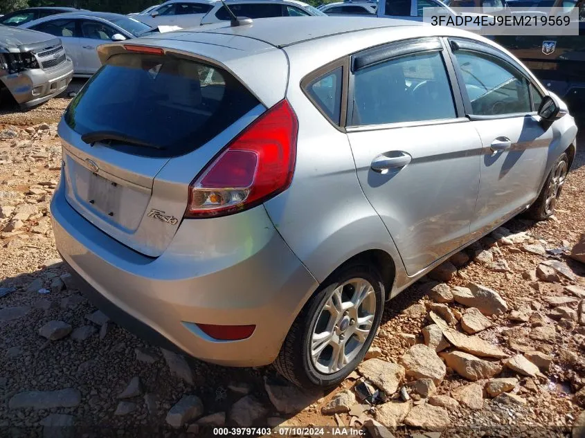 3FADP4EJ9EM219569 2014 Ford Fiesta Se