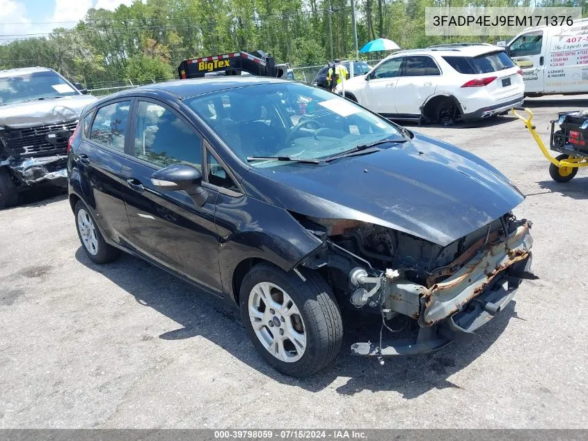 2014 Ford Fiesta Se VIN: 3FADP4EJ9EM171376 Lot: 39798059