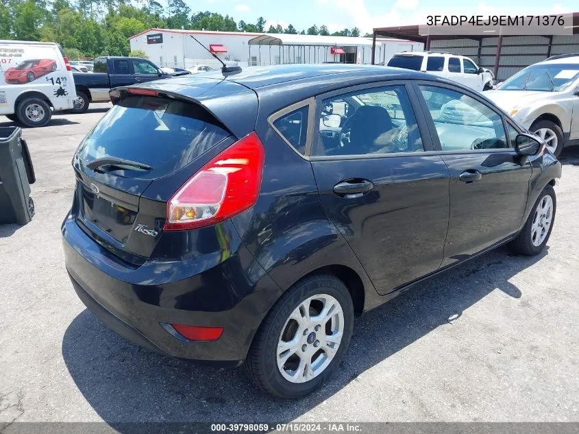 2014 Ford Fiesta Se VIN: 3FADP4EJ9EM171376 Lot: 39798059