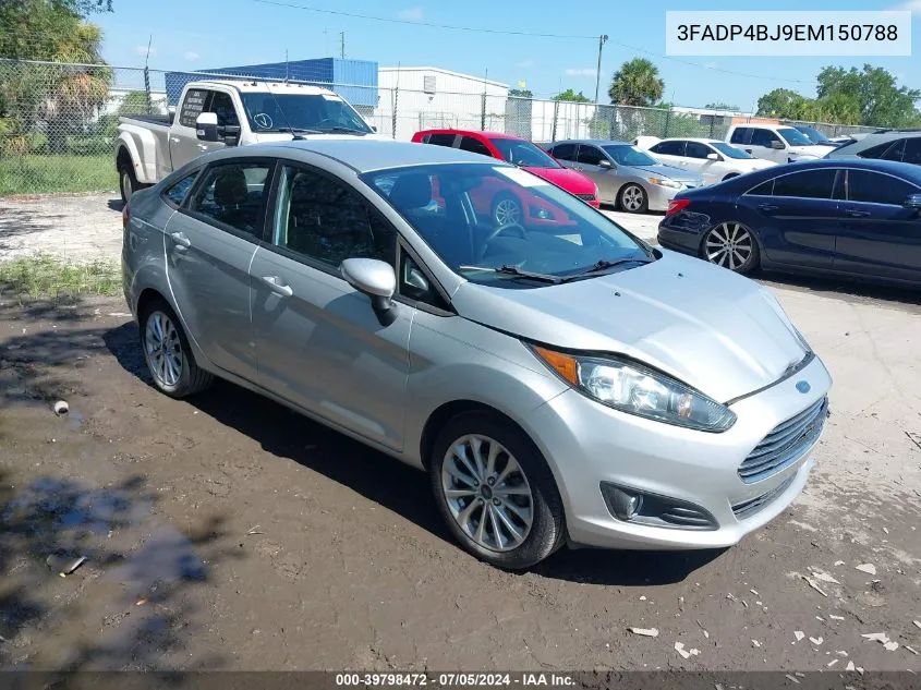 3FADP4BJ9EM150788 2014 Ford Fiesta Se