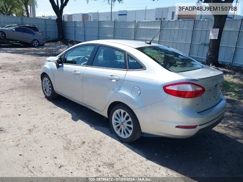 3FADP4BJ9EM150788 2014 Ford Fiesta Se