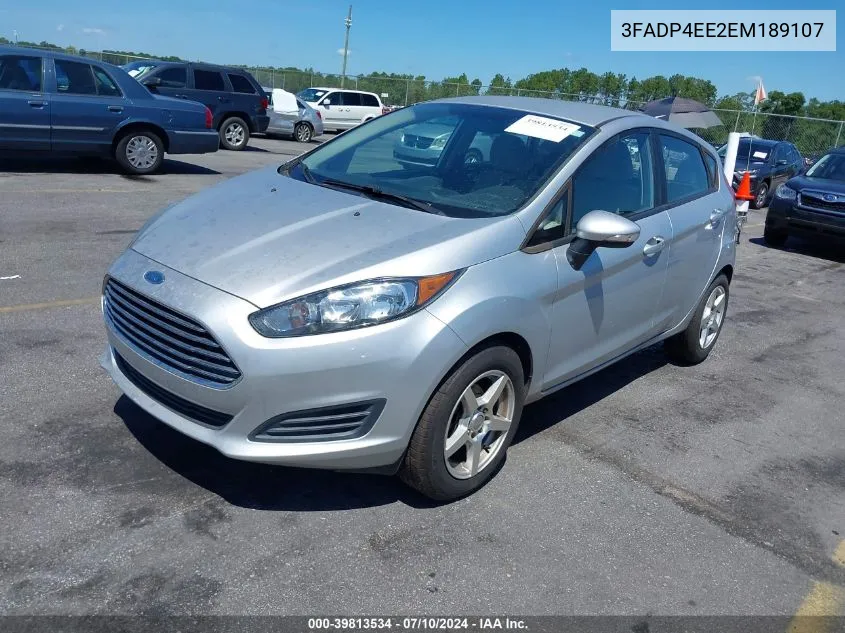 3FADP4EE2EM189107 2014 Ford Fiesta Se