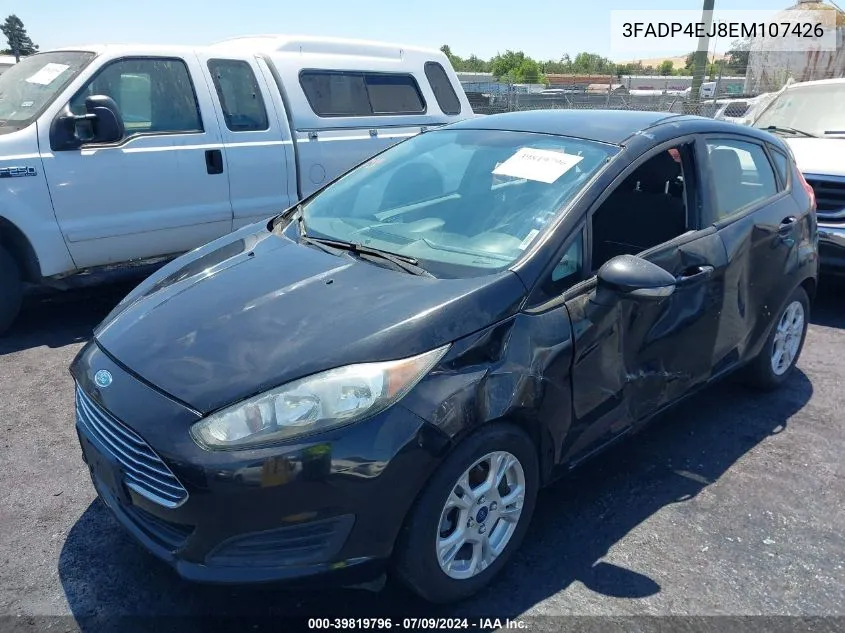 2014 Ford Fiesta Se VIN: 3FADP4EJ8EM107426 Lot: 39819796