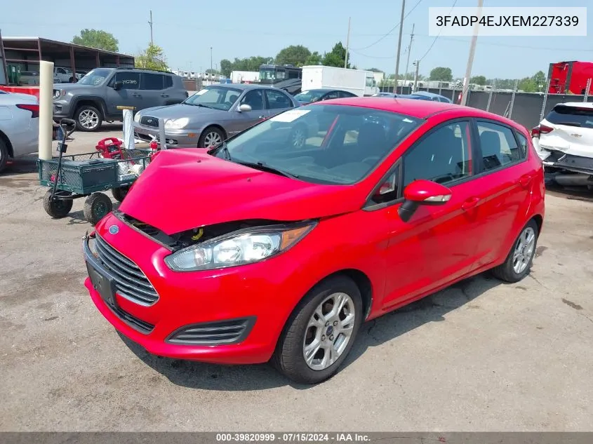 3FADP4EJXEM227339 2014 Ford Fiesta Se