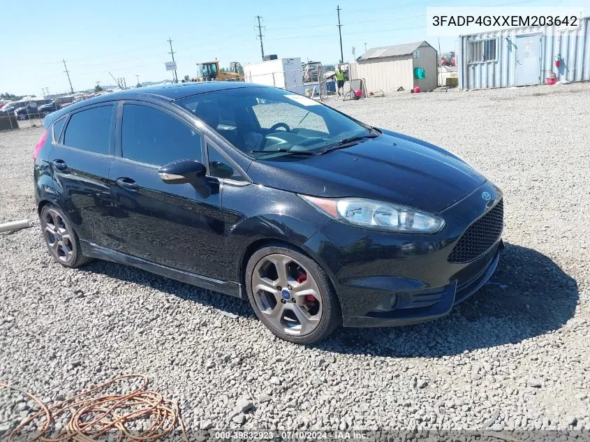 3FADP4GXXEM203642 2014 Ford Fiesta St