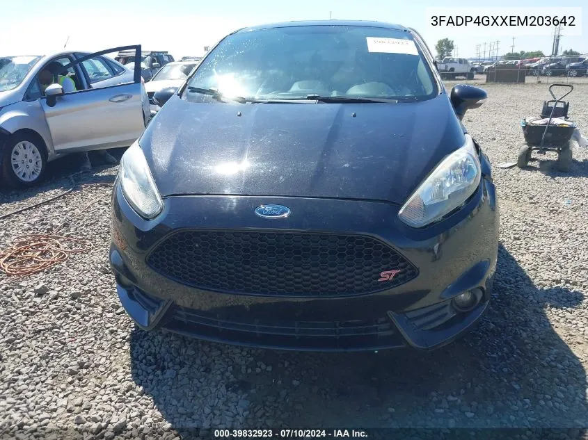 2014 Ford Fiesta St VIN: 3FADP4GXXEM203642 Lot: 39832923