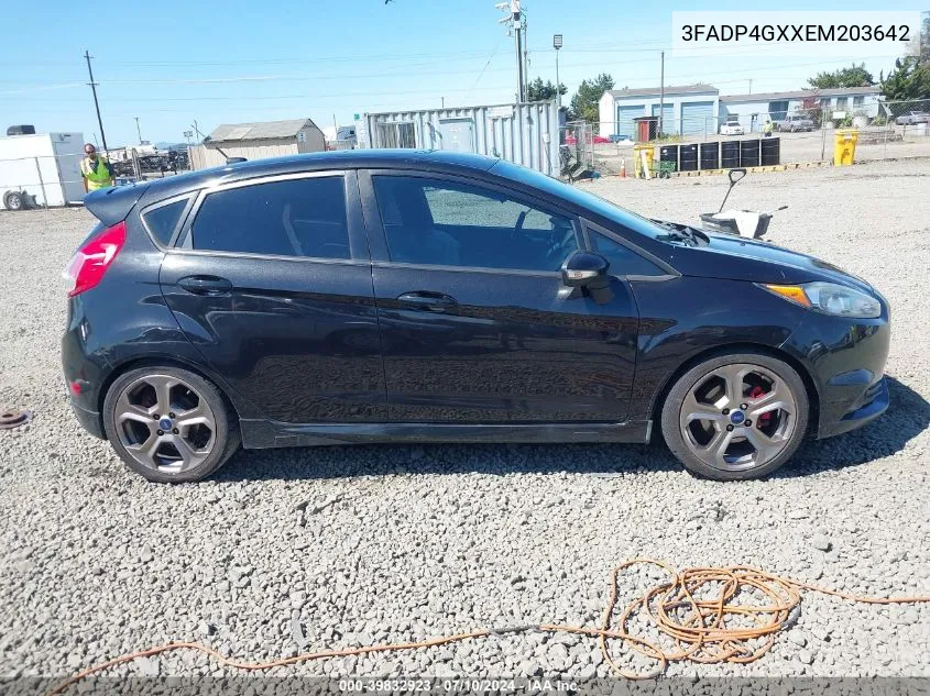 3FADP4GXXEM203642 2014 Ford Fiesta St