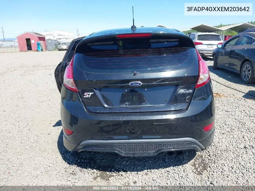 3FADP4GXXEM203642 2014 Ford Fiesta St