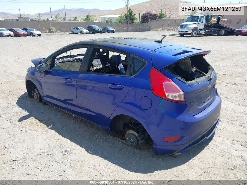 3FADP4GX6EM121259 2014 Ford Fiesta St