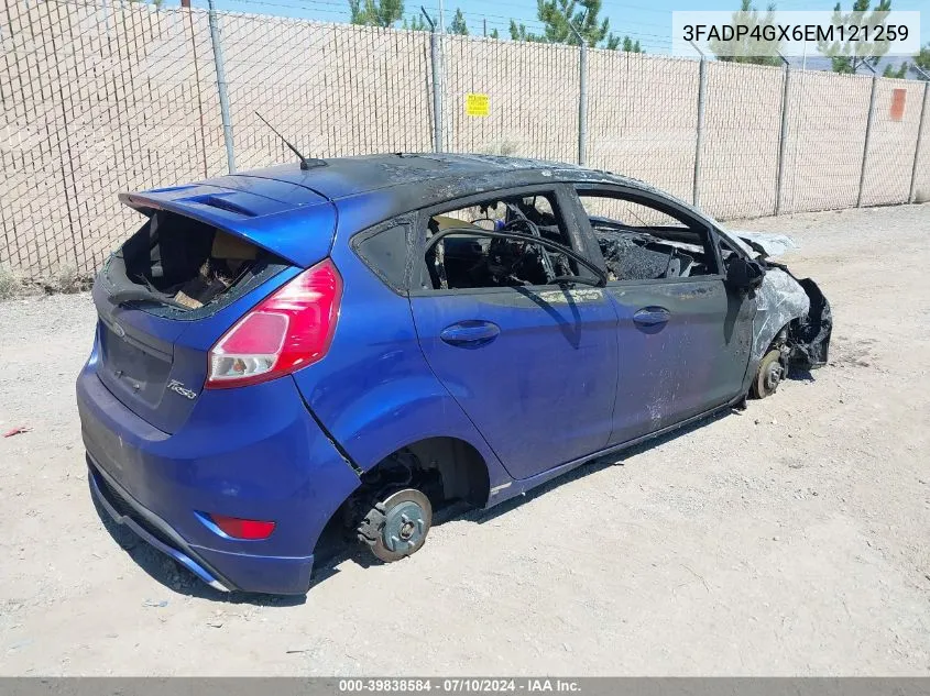 3FADP4GX6EM121259 2014 Ford Fiesta St