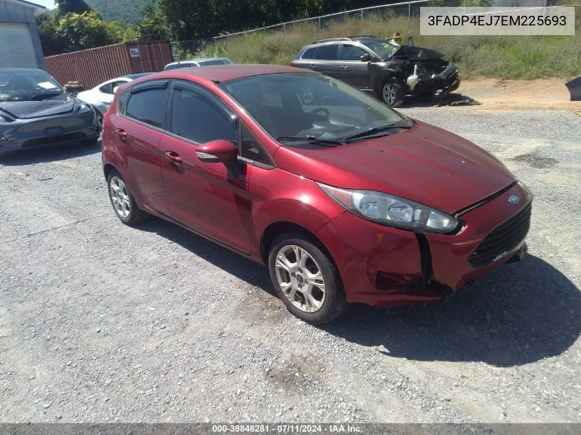 3FADP4EJ7EM225693 2014 Ford Fiesta Se