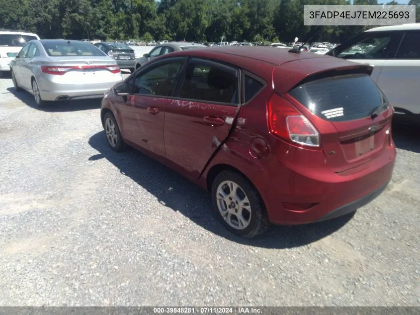 2014 Ford Fiesta Se VIN: 3FADP4EJ7EM225693 Lot: 39848281