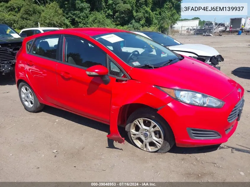 3FADP4EJ6EM139937 2014 Ford Fiesta Se