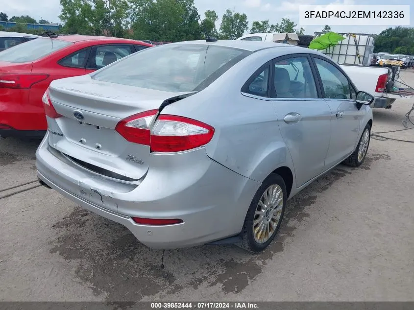 3FADP4CJ2EM142336 2014 Ford Fiesta Titanium