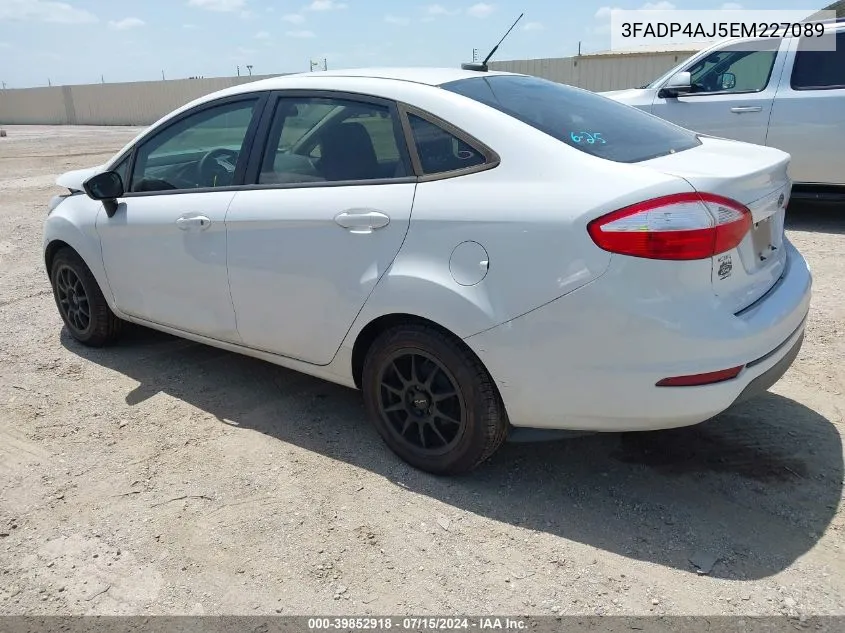 3FADP4AJ5EM227089 2014 Ford Fiesta S