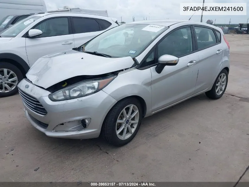 2014 Ford Fiesta Se VIN: 3FADP4EJXEM241600 Lot: 39853157