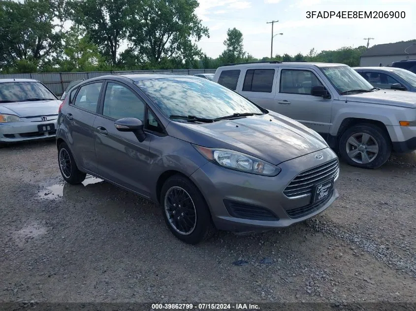 2014 Ford Fiesta Se VIN: 3FADP4EE8EM206900 Lot: 39862799