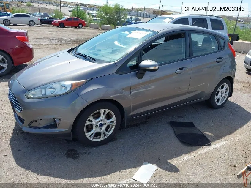 3FADP4EJ2EM203343 2014 Ford Fiesta Se