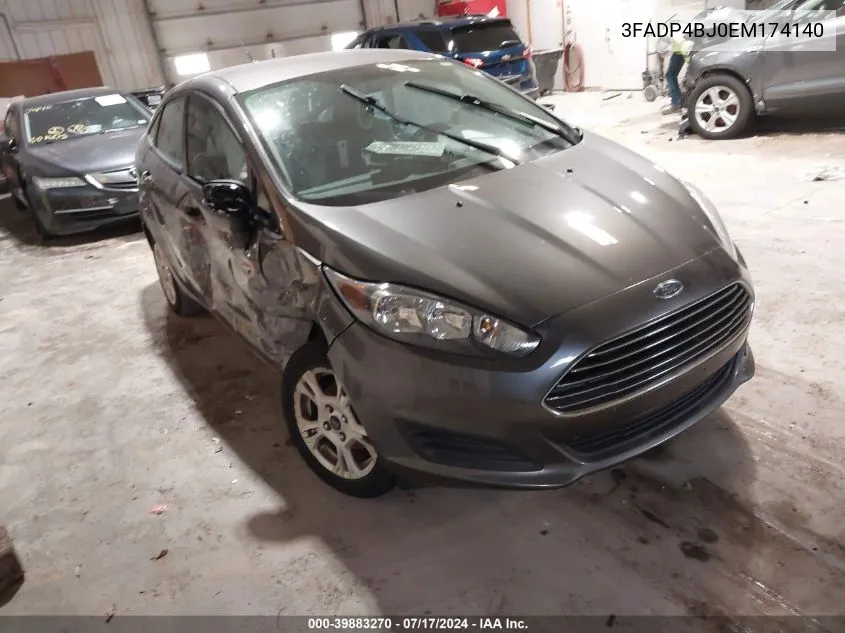 3FADP4BJ0EM174140 2014 Ford Fiesta Se