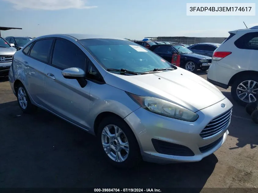 3FADP4BJ3EM174617 2014 Ford Fiesta Se