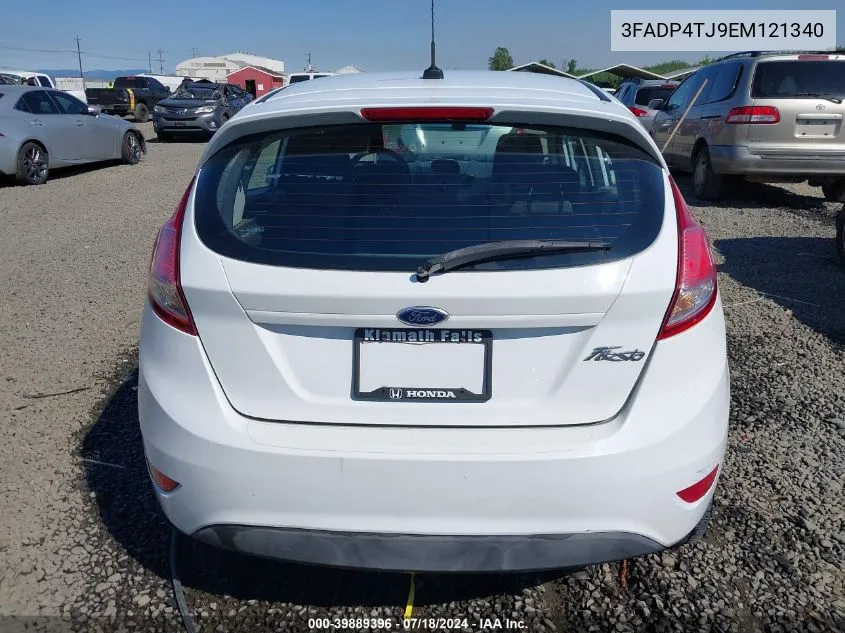 2014 Ford Fiesta S VIN: 3FADP4TJ9EM121340 Lot: 39889396