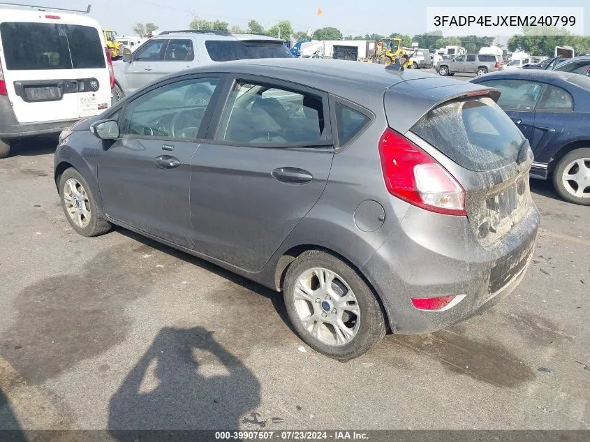 3FADP4EJXEM240799 2014 Ford Fiesta Se