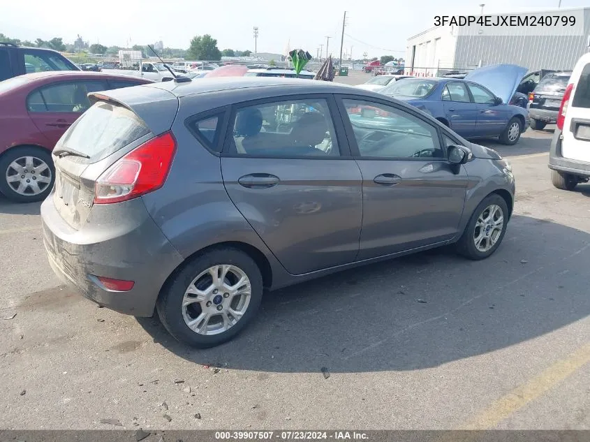 3FADP4EJXEM240799 2014 Ford Fiesta Se