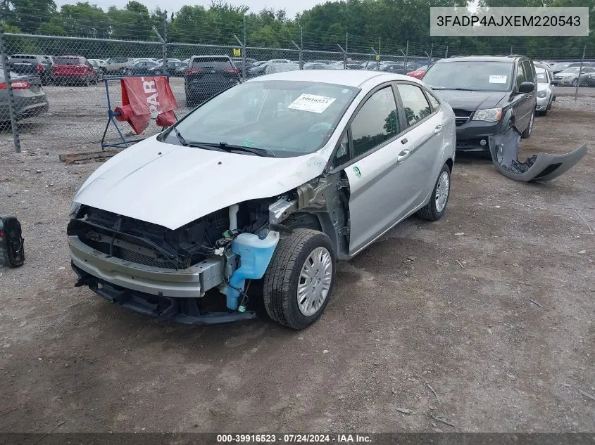 3FADP4AJXEM220543 2014 Ford Fiesta S