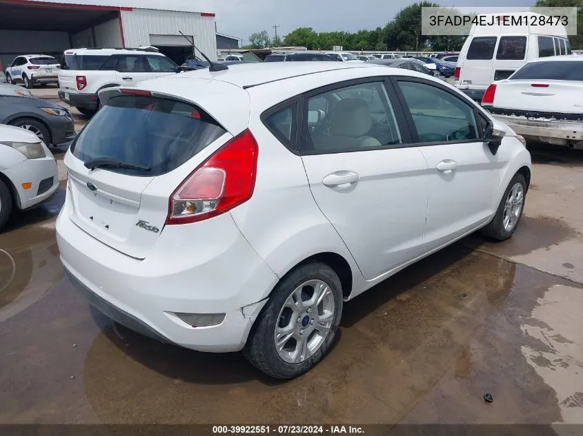 2014 Ford Fiesta Se VIN: 3FADP4EJ1EM128473 Lot: 39922551