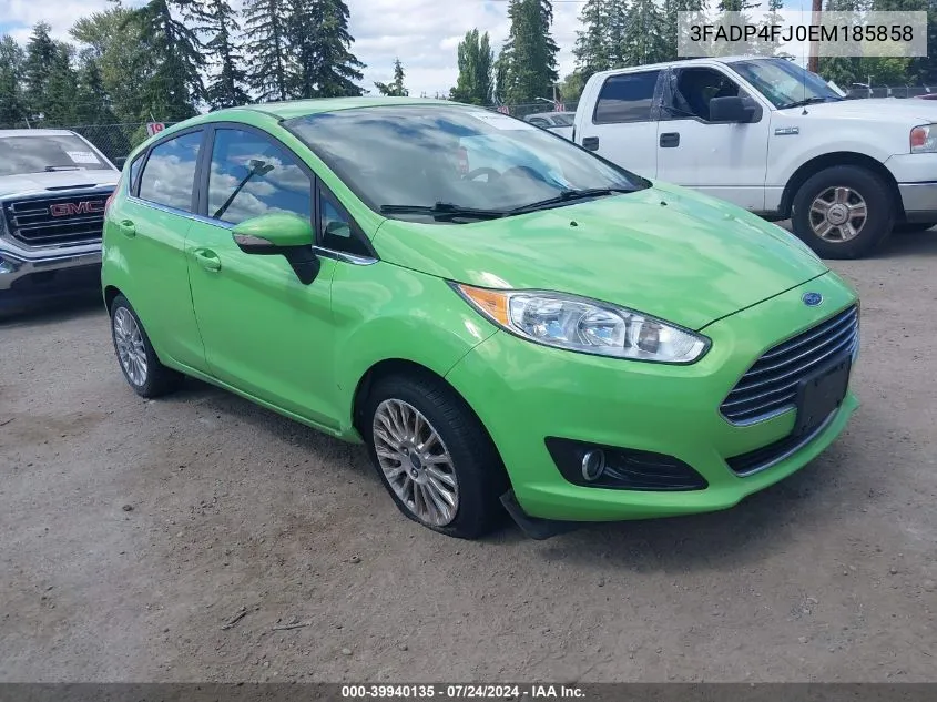 3FADP4FJ0EM185858 2014 Ford Fiesta Titanium