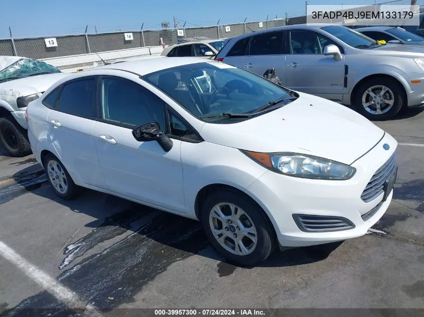 2014 Ford Fiesta Se VIN: 3FADP4BJ9EM133179 Lot: 39957300