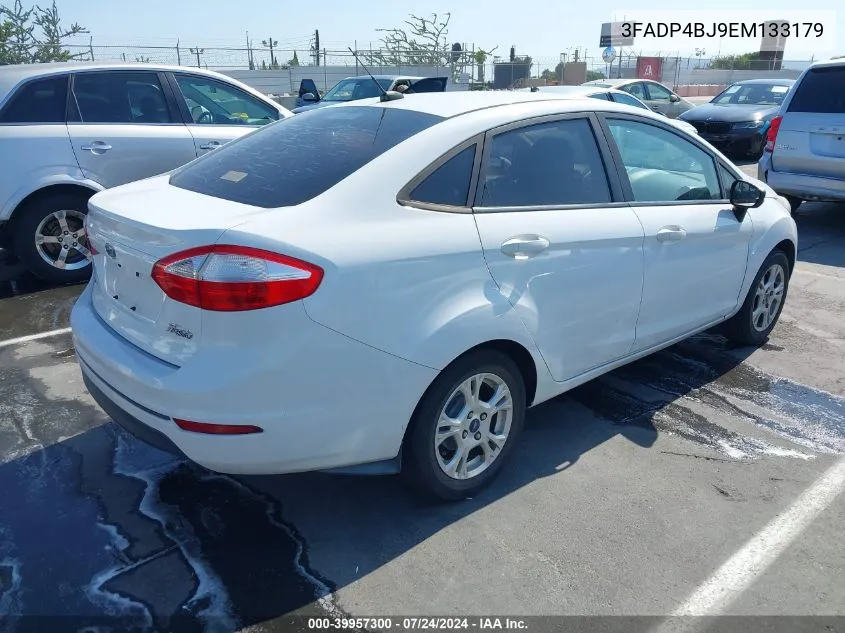 2014 Ford Fiesta Se VIN: 3FADP4BJ9EM133179 Lot: 39957300