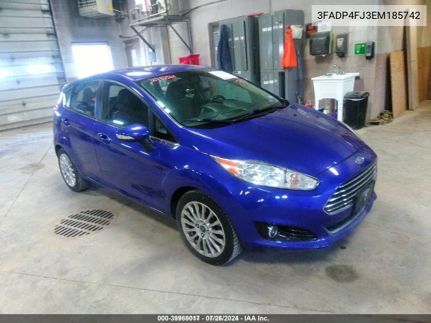 3FADP4FJ3EM185742 2014 Ford Fiesta Titanium