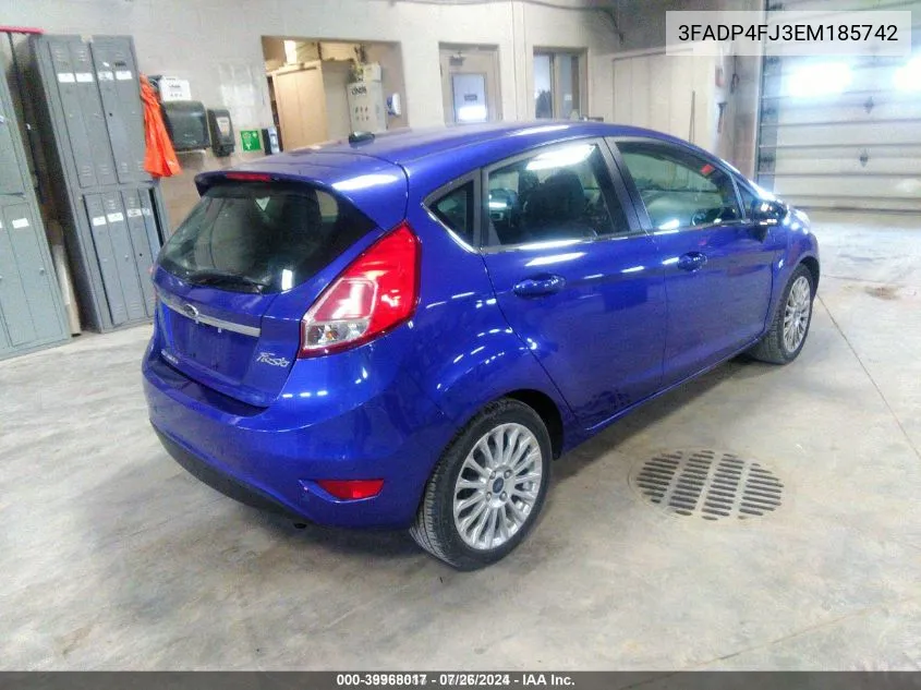 3FADP4FJ3EM185742 2014 Ford Fiesta Titanium