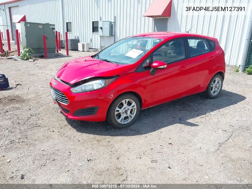 2014 Ford Fiesta Se VIN: 3FADP4EJ5EM127391 Lot: 39975319