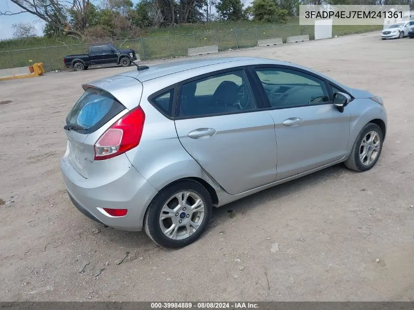 3FADP4EJ7EM241361 2014 Ford Fiesta Se