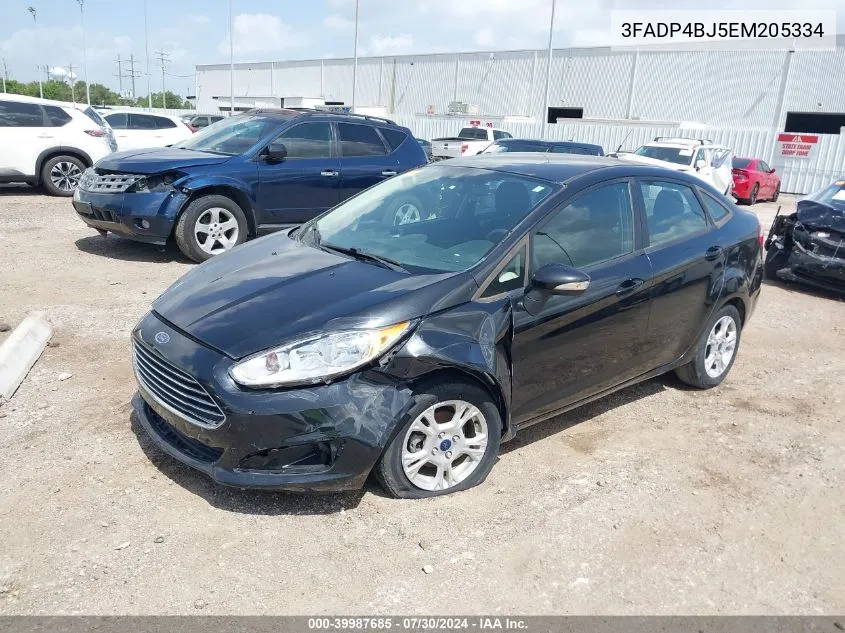 3FADP4BJ5EM205334 2014 Ford Fiesta Se