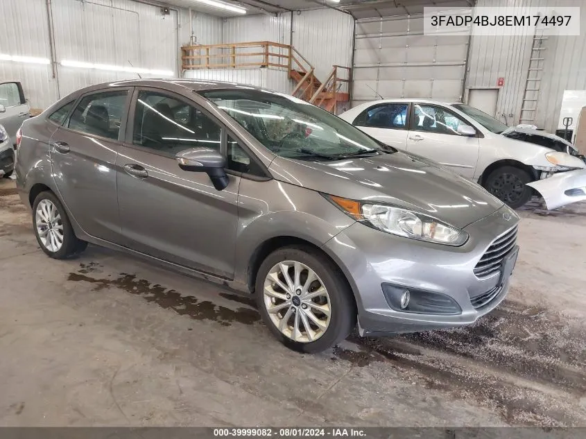 2014 Ford Fiesta Se VIN: 3FADP4BJ8EM174497 Lot: 39999082