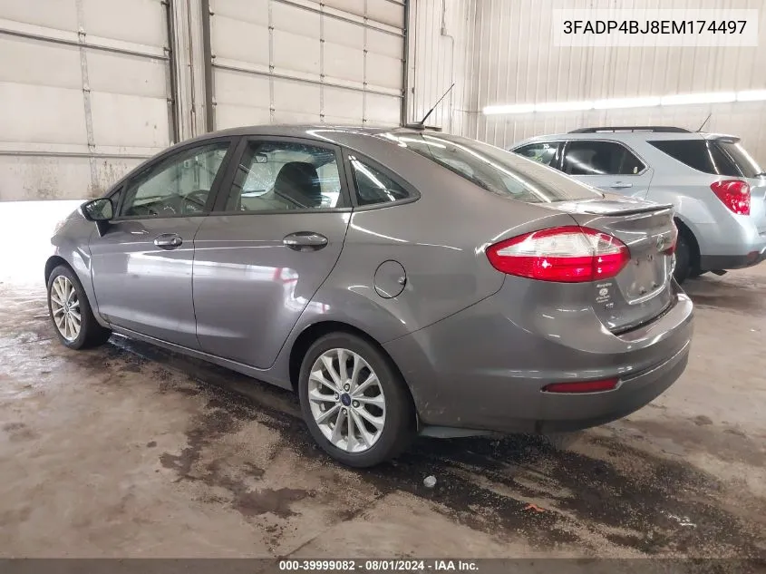 2014 Ford Fiesta Se VIN: 3FADP4BJ8EM174497 Lot: 39999082