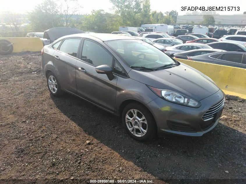 3FADP4BJ8EM215713 2014 Ford Fiesta Se