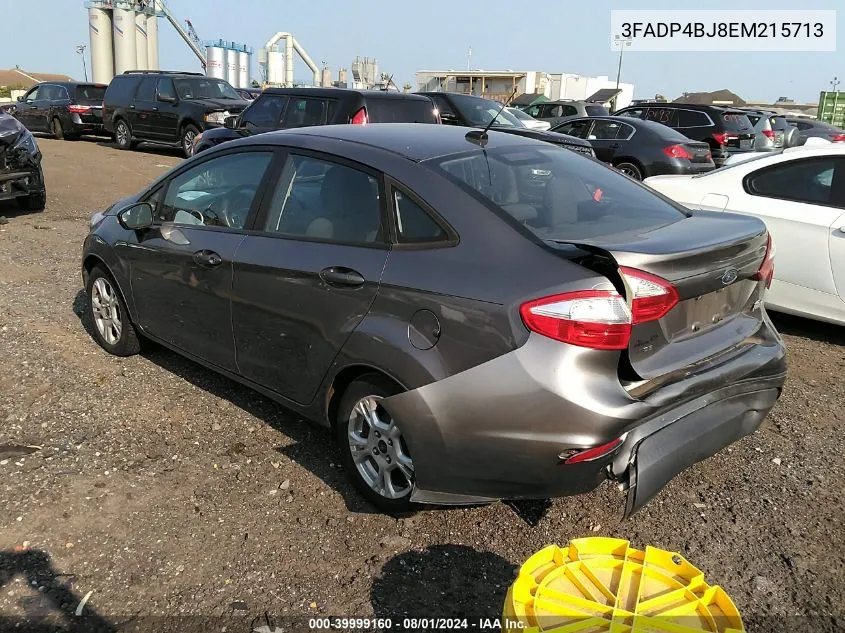 3FADP4BJ8EM215713 2014 Ford Fiesta Se