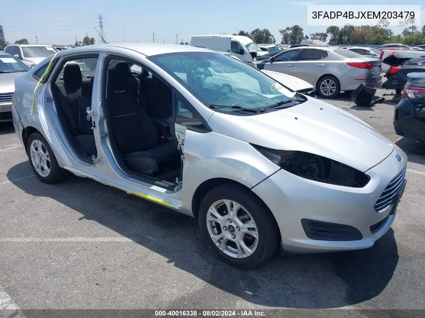 3FADP4BJXEM203479 2014 Ford Fiesta Se