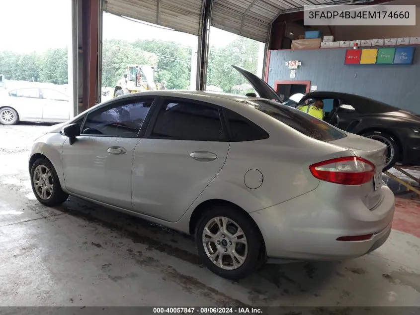 3FADP4BJ4EM174660 2014 Ford Fiesta Se