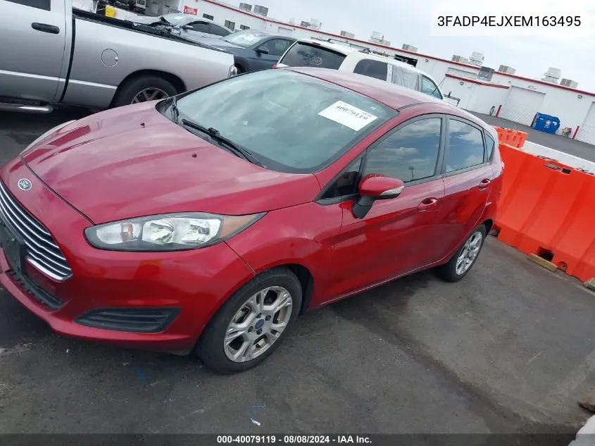 2014 Ford Fiesta Se VIN: 3FADP4EJXEM163495 Lot: 40079119