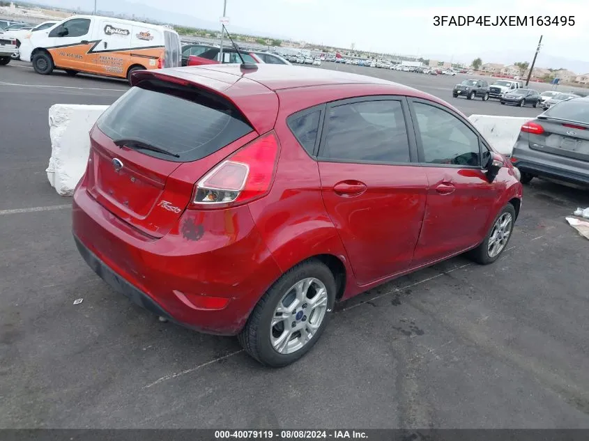 2014 Ford Fiesta Se VIN: 3FADP4EJXEM163495 Lot: 40079119