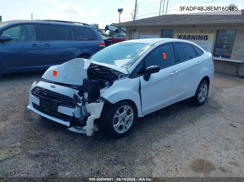 3FADP4BJ8EM160485 2014 Ford Fiesta Se