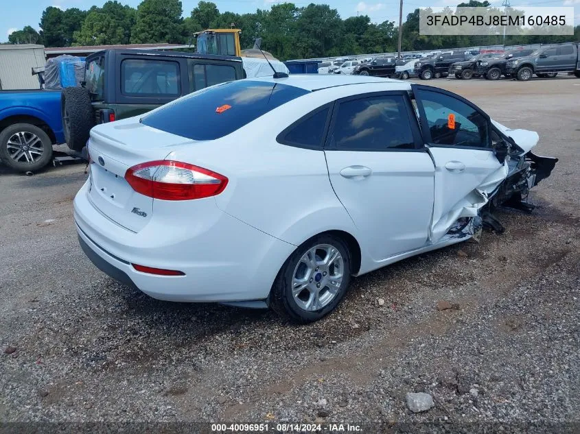 3FADP4BJ8EM160485 2014 Ford Fiesta Se