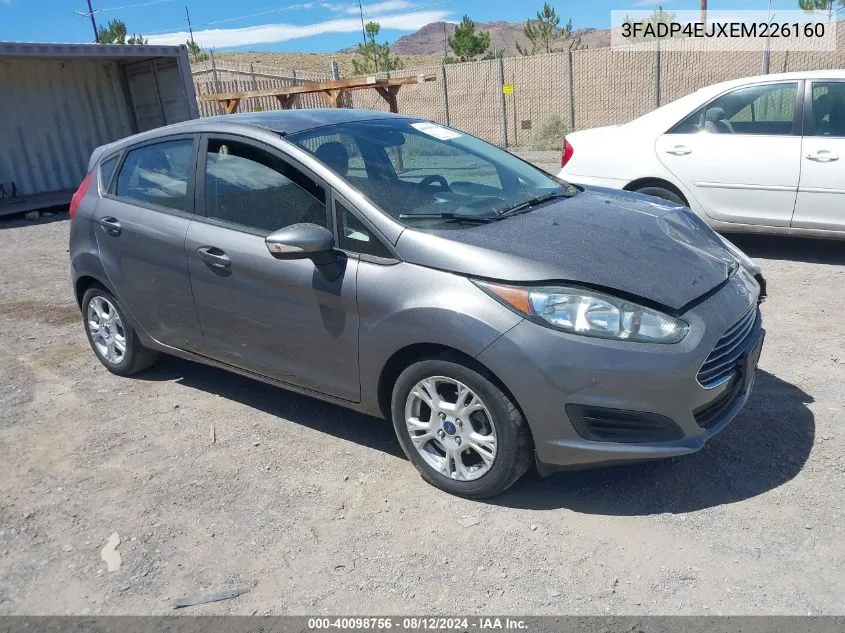 2014 Ford Fiesta Se VIN: 3FADP4EJXEM226160 Lot: 40098756